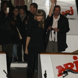 01-25 - Arriving to a boat party in Cannes - France